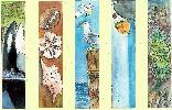 Watercolor Bookmarks